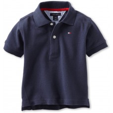 Tommy Hilfiger Camisa Polo Infantil Azul Navy